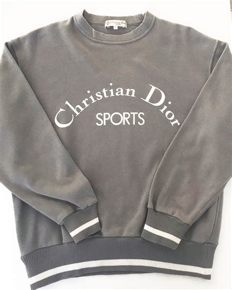 dior nike sweatshirt|vintage christian dior sweatshirt.